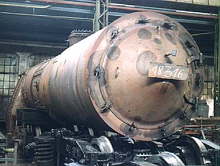 Revision der 4-zylinder-Verbund-Dampflokomotive BR 18 316