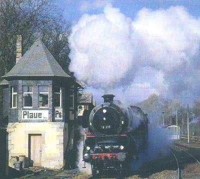 Revision der 4-zylinder-Verbund-Dampflokomotive BR 18 316