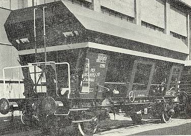 Offener 2-achsiger Selbstentladewagen Fds - 202 V