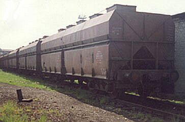Offene 4-achsige Selbstentladewagen Fals