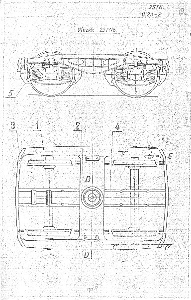 International zugelassene Drehgestelle 25TNa / 25TNb