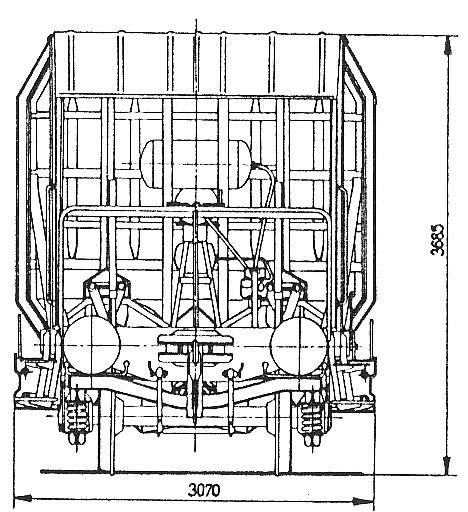 4-achsiger Schotterwagen Fals - 416V