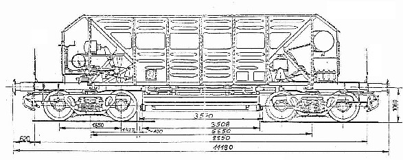 4-achsige Schotterwagen Fal/Fals 411 V