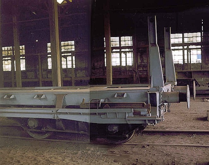 Flachwagen für Transport von Schienen-Jochen - 442Z