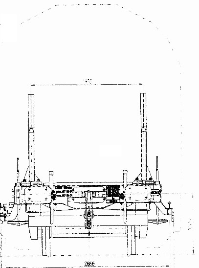 Flachwagen für Transport von Schienen-Jochen - 442Z
