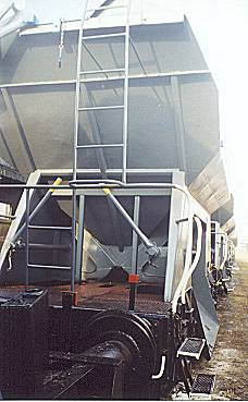 Offene 2-achsige Selbstentladewagen Flls