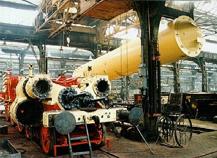 Revision der 4-zylinder-Verbund-Dampflokomotive BR 18 316