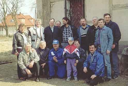 Sonderfahrt der PEG-Dampflok "Riebeck" am 12.4.2003 in Polen