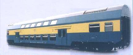 Normalspurige Doppelstockwagen
