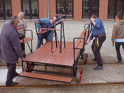 Draisines - Hand Pump Cars and Rail Cycles