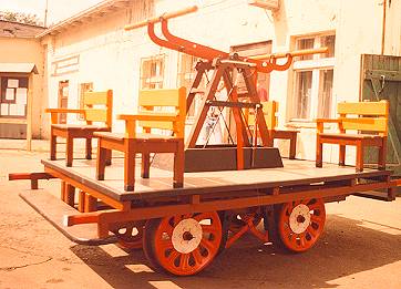 Draisines - Hand Pump Cars and Rail Cycles
