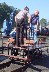Draisines - Hand Pump Cars and Rail Cycles