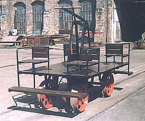 Draisines - Hand Pump Cars and Rail Cycles