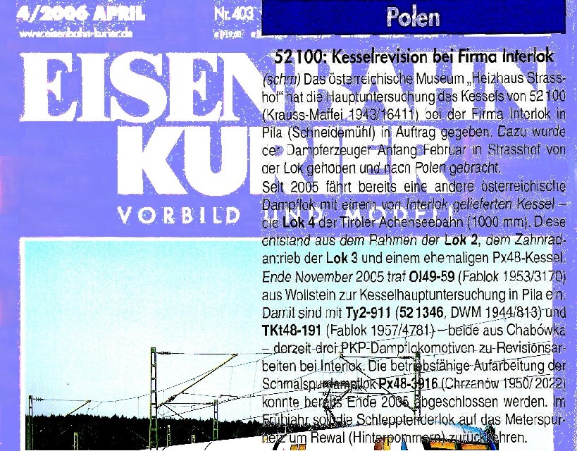 Interlok in der deutschsprachigen Presse 2006