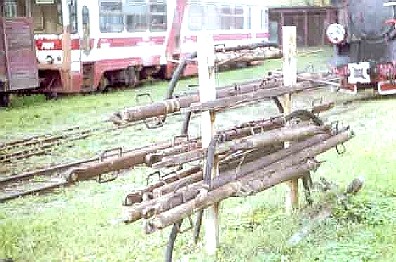 Schmalspur-Rollwagen zum Transport von Normalspurwagen