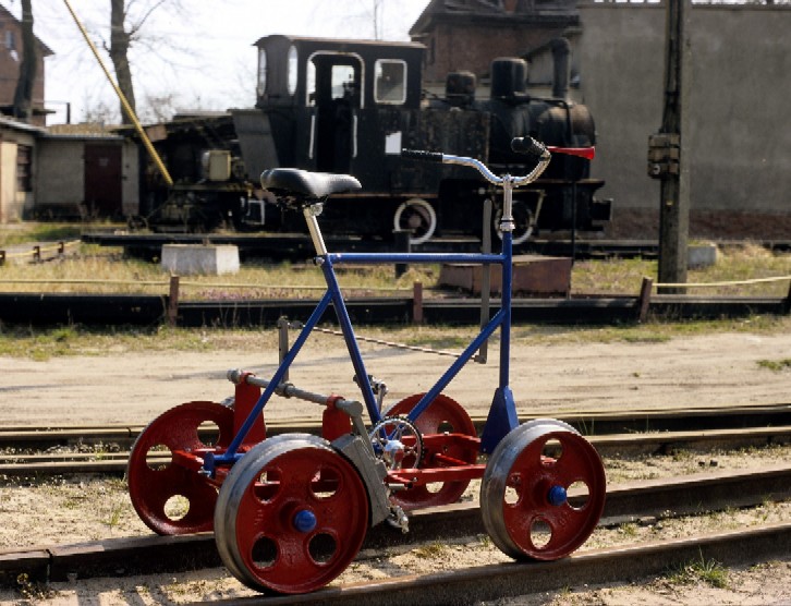 Draisines - Hand Pump Cars and Rail Cycles