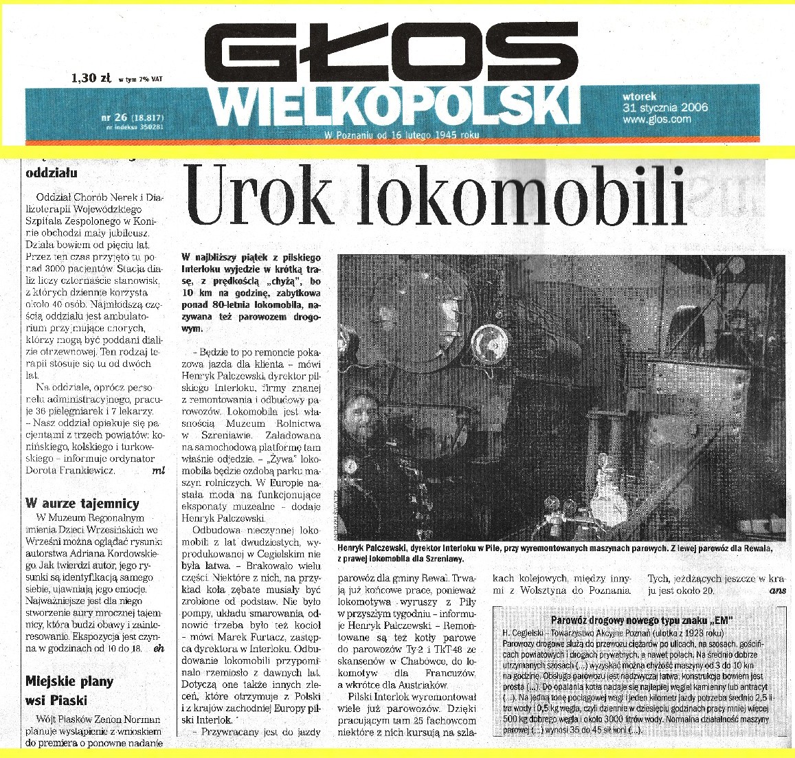 Interlok w polskiej prasie
