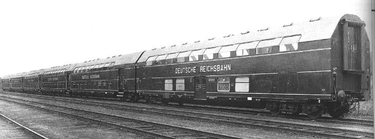 Normalspurige Doppelstockwagen