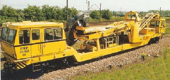 Eisenbahn-Schaufelradbagger KR-500