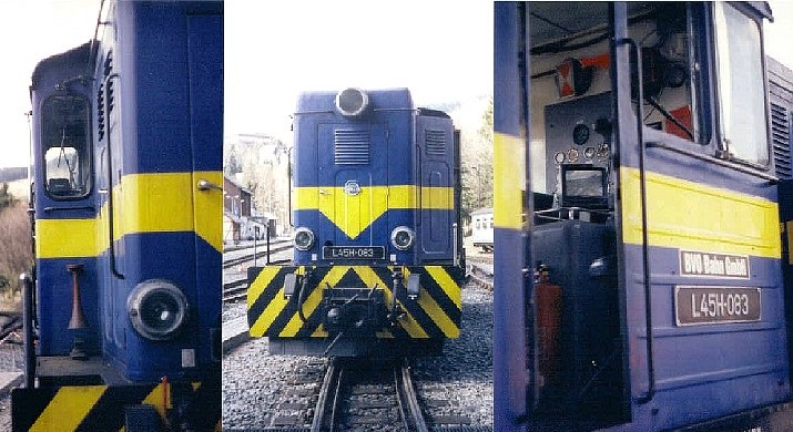 4-achsige Schmalspur-Diesellokomotive L45H (Lxd2)