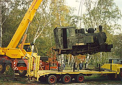 Transport und Verzollung von Eisenbahnmaterial