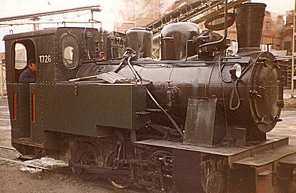 Polnische 3-achsige Dampflokomotive "LAS"