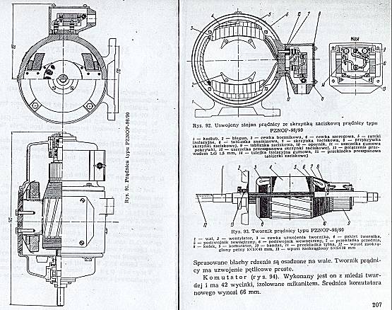 Turbogenerator Lichtmaschine Dampflokomotive Dampflok