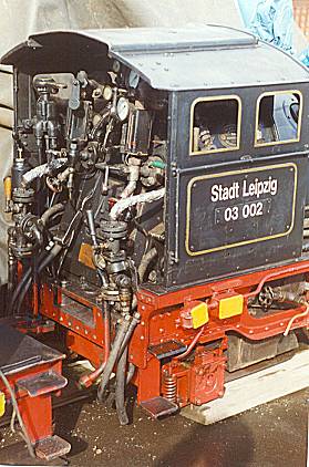 Liliput-Lokomotive 03-002 wieder in Leipzig unter Dampf!