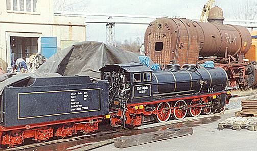 Liliput-Lokomotive 03-002 wieder in Leipzig unter Dampf!