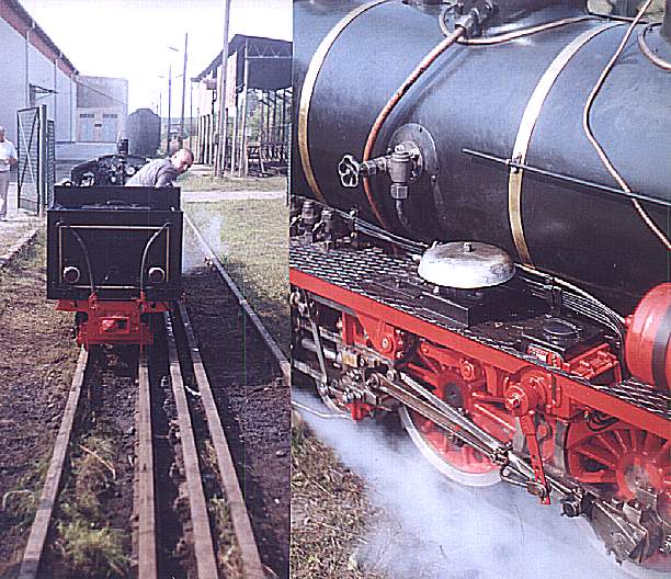 Liliput-Lokomotive 03-002 wieder in Leipzig unter Dampf!