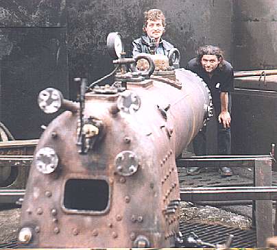 Liliput-Lokomotive 03-002 wieder in Leipzig unter Dampf!