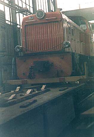 Transport und Verzollung von Eisenbahnmaterial