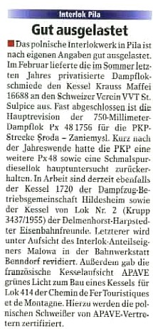 Die Presse über uns...