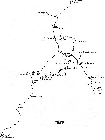 Das Oberschlesische Schmalspurnetz (785 mm)