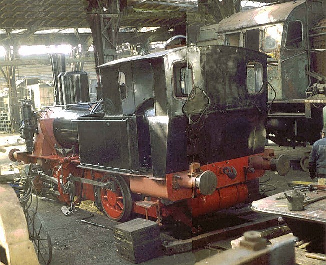 Hauptrevision des Zweikupplers Henschel Fabrik-Nummer 10802 für die Prignitzer …