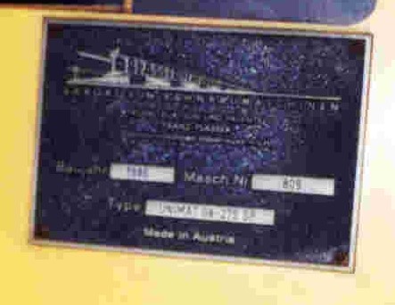 Gleisstopfmaschine Plasser&Theurer Unimat 08-275 SP