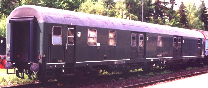 Postwagen, Bauzug- und Sonderwagen
