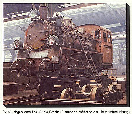 Schlepptender-Schmalspurlokomotive Px 48