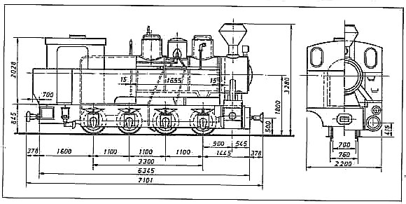 Resita-Schmalspurdampflok 764.4