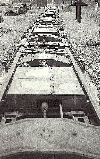 Schmalspur-Rollwagen zum Transport von Normalspurwagen