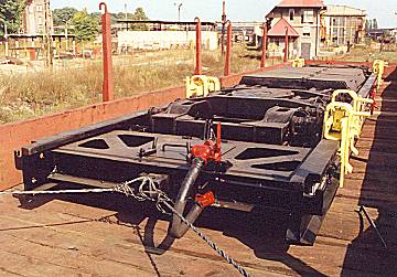 Schmalspur-Rollwagen zum Transport von Normalspurwagen