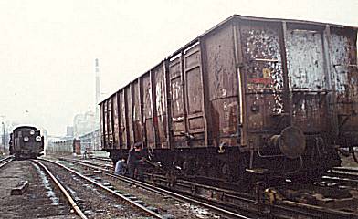 Schmalspur-Rollwagen zum Transport von Normalspurwagen