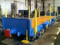 Frisch aus dem Atelier - Meterspur-Flachwagen Rgkmm für Frankreich
