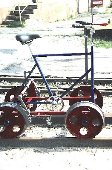 Schienenfahrrad - Fahrraddraisine-