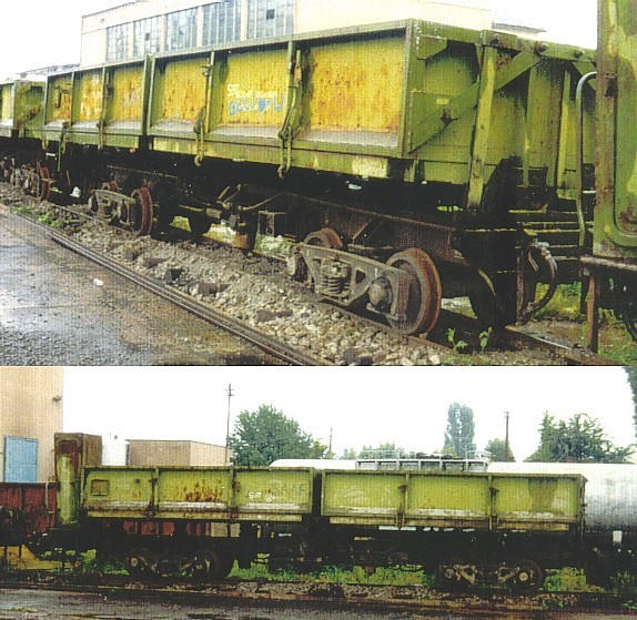 4-achsige Seitenkipper auf 760 mm Spurweite