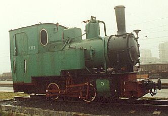Polnische 3-achsige Dampflokomotive "LAS"