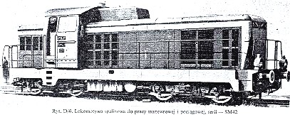 Polnische Diesellokomotive SM 42