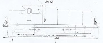Polnische Diesellokomotive SM 42
