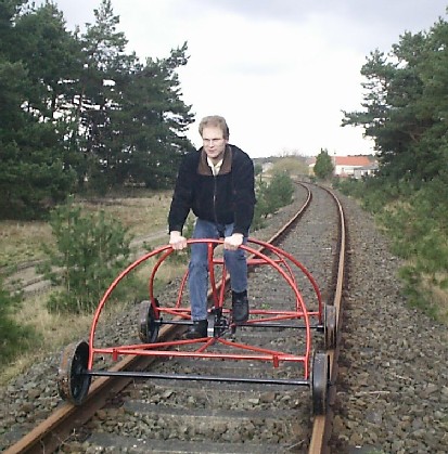 Schienenfahrrad - Fahrraddraisine-
