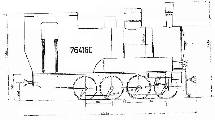 4-achsiger rumänischer Schwartzkopff-Nachbau 764